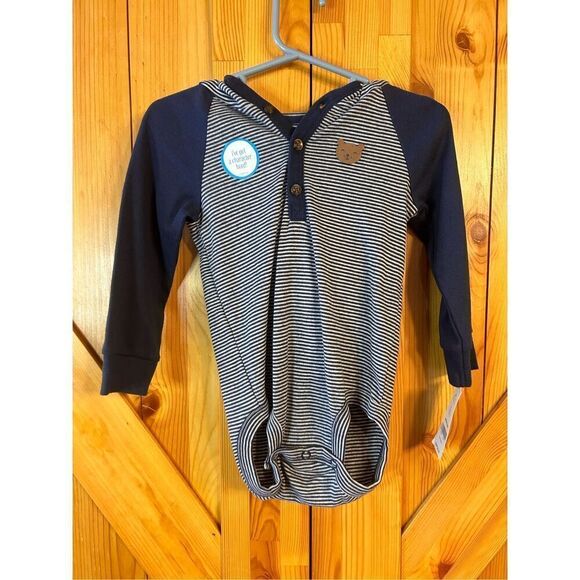 Carters one piece character hood size 18 months NWT Striped (4418) - Picture 1 of 5